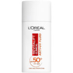 L'Oréal Revitalift Clinical SPF50+ Invisible Fluid, Moisturising Antioxidant Replenishes Uneven Skin Tones providing UV Protection