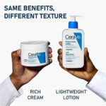 CeraVe Moisturising Cream for Dry to Very Dry Skin 340 g with Hyaluronic Acid and 3 Essential Ceramides - Image 2