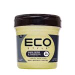 Eco Style Black Castor & Flaxseed Gel – 473ml