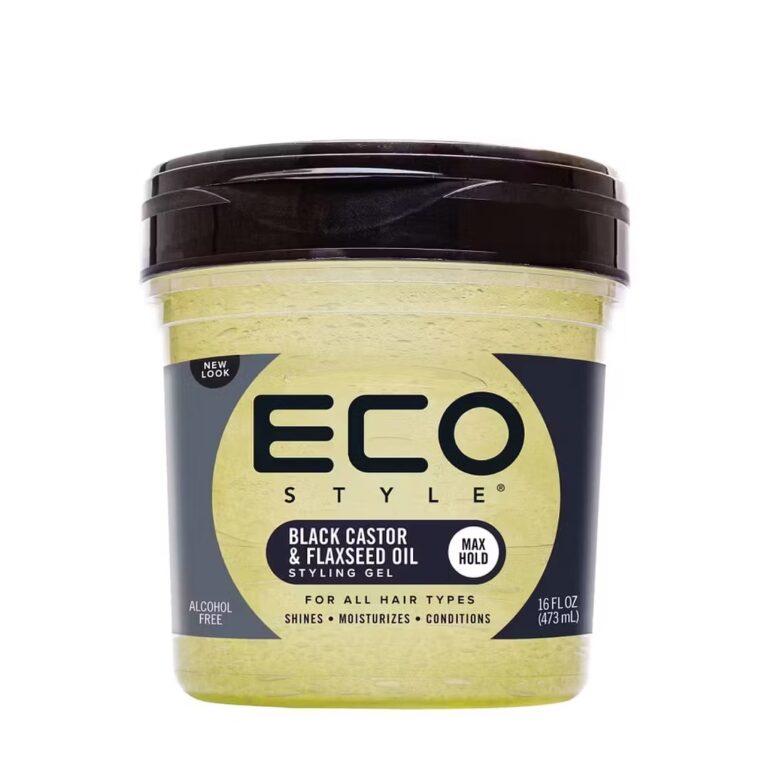 Eco Style Black Castor & Flaxseed Gel – 473ml