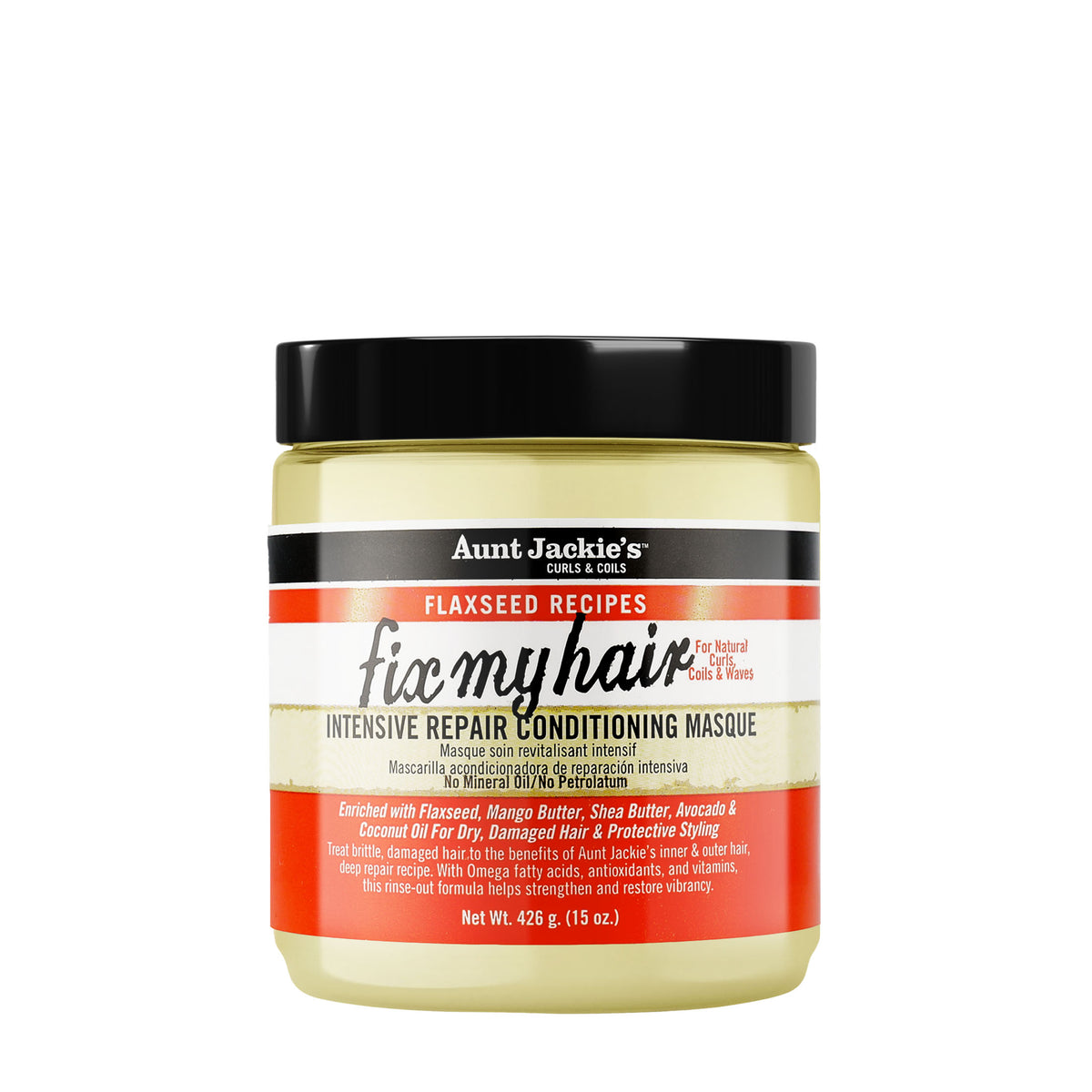 Aunt Jackie's Fix My Hair Intensive Repair Conditioning Masque – 426g Aunt Jackie's Fix My Hair Intensive Repair Conditioning Masque – 426g