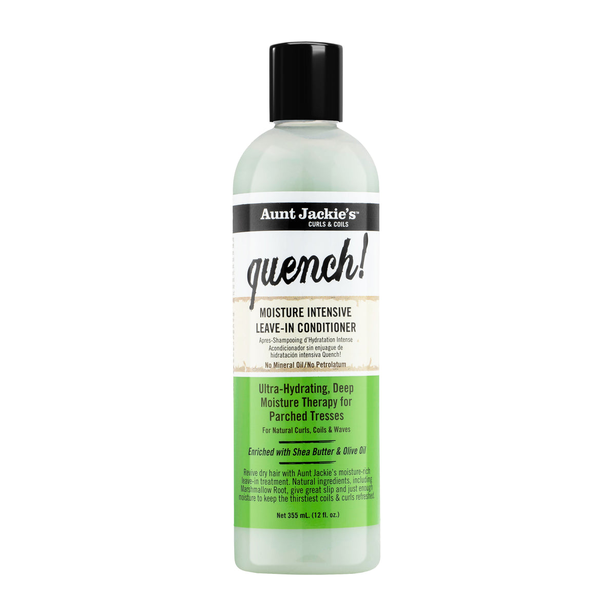 Aunt Jackie's Quench! Moisture Intensive Leave-In Conditioner – 355ml Aunt Jackie's Quench! Moisture Intensive Leave-In Conditioner – 355ml
